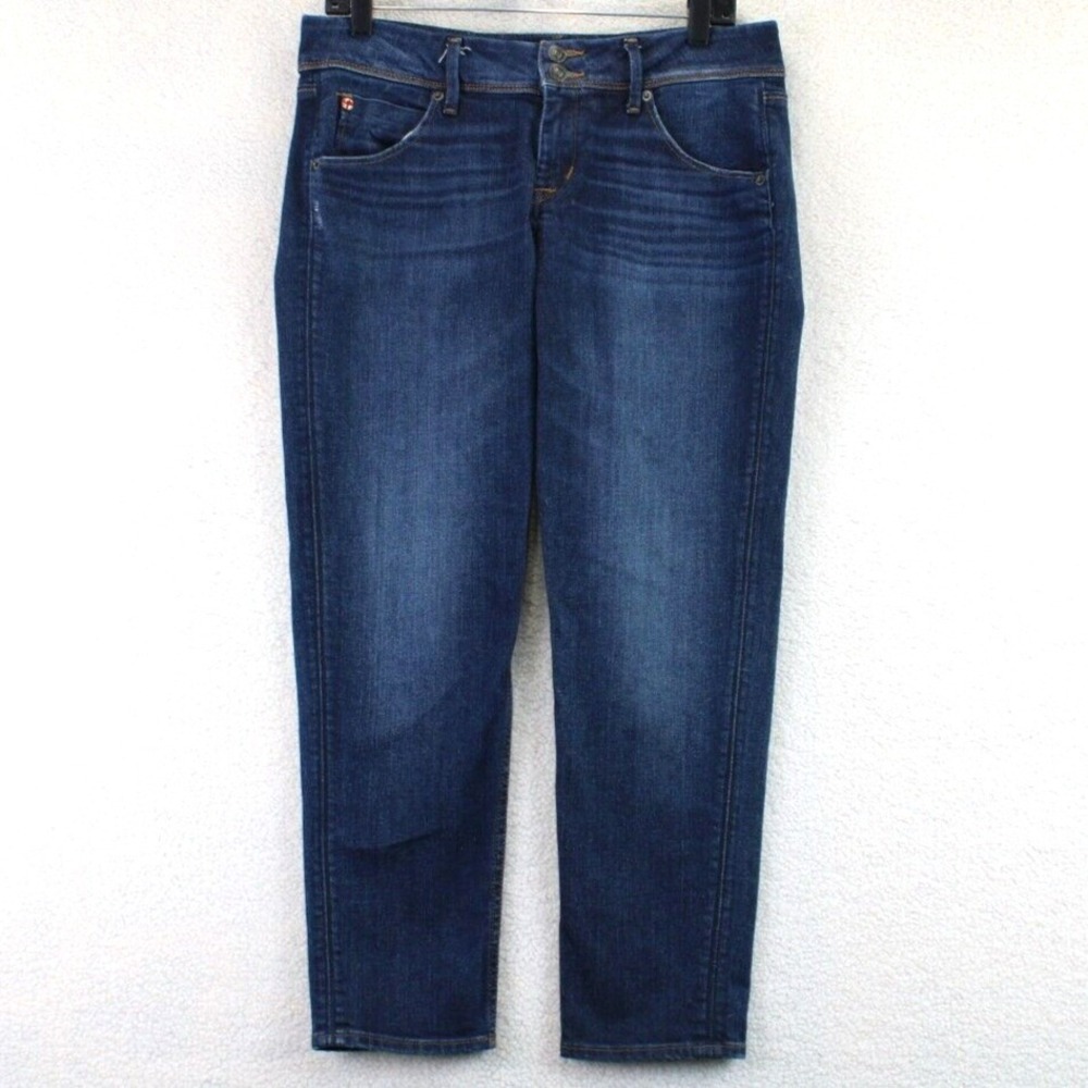 Hudson Collin Skinny Jeans Dark Wash Women's Size 29 Button Fly Denim